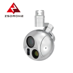 EPT33 33x Optical Zoom Thermal Imaging Laser Rangefinder Al Triple-Sensor Gimbal